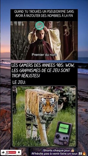Réel 😂 Quand t'as pas à rajouter des numéros pour ton pseudo prime #drole #meme #shorts #humour #fun
