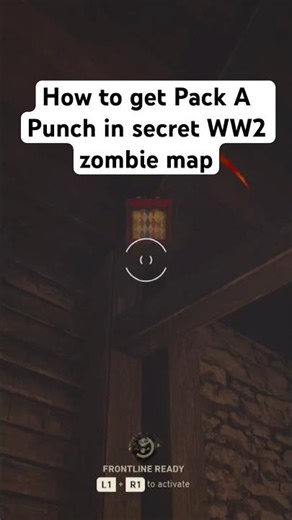 How to get Pack A punch in the secret WW2 map. #codzombies #callofduty #codww2 #gaming #zombies