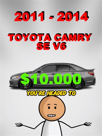 Toyota Camry sleeper with 3 mods. #sleeper #viral #build #toyotacamry #mods