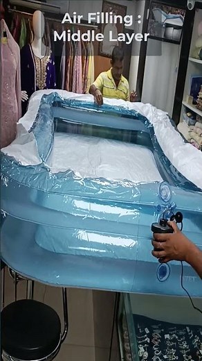 Large 10 feet Inflatable Pools 🤩 #pool #swimmingpool #poolforchhathpooja