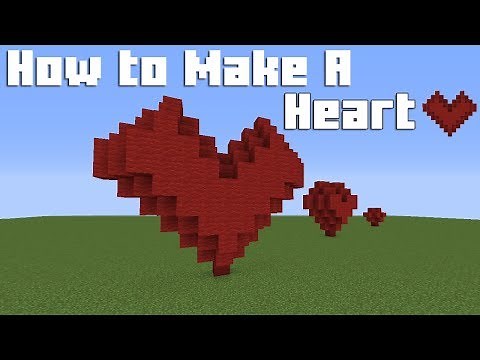 Minecraft - How to Make A Heart