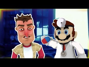 THE PLAYER GO TO THE DOCTOR | Hello Neighbor Short Film