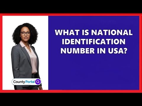 What Is National Identification Number In USA?