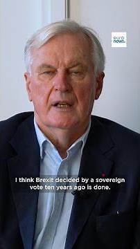 Michel Barnier on Future of EU-UK Relations