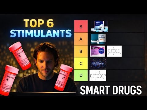 Ranking the Top 6 Stimulants (Tier List)