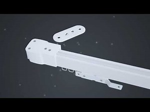 C10 Curtain Track Adjustment and Installation (3D)