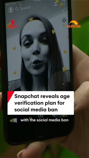 34K views · 235 reactions | Snapchat will verify the age of users with photo ID, bank details, and facial age estimation technology when Australia's social media ban for kids aged under 16 begins in December. #snapchat #socialmedia #socialmediaban #facialrecognition #ageverification | 7NEWS Sydney | Facebook