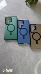 Luxury Alloy Back plate Electroplating camera ring magnetic Magsafe Soft Case sku:5288 | OrderNation