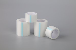 [Hot Item] TPS Transparent Medical Tape, Adhesive Clear Hypoallergenic Surgical Tape, PE First Aid Tape for Wound, Bandage, Sensitive Skin, Latex Free