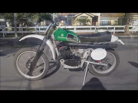 1978 Husqvarna 390 Automatic Enduro Motorcycle-developed for Swedish Army