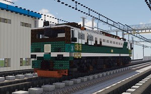 【Minecraft】中国铁路 6K型电力机车 火车建筑教学