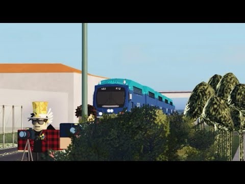 Train in Southern California Train Simulator (Roblox)