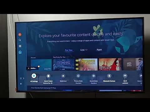 Samsung Smart TV | How to Set Picture Mode to Movie on Samsung 4K TV