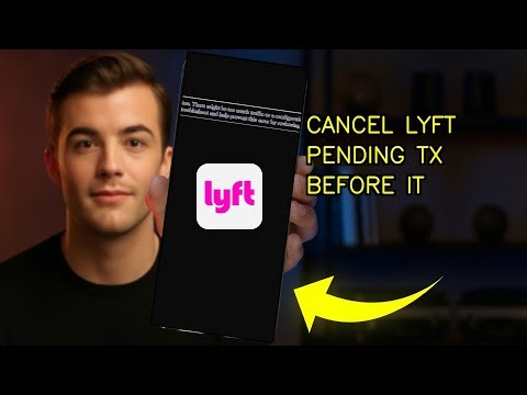 How To Cancel A Pending Lyft Transaction Before It Completes 2026 (STEP BY STEP)
