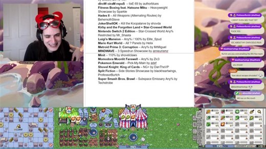 as always, too much has happened // GDQueer retro, AGDQ 2026 Games List, November indies schedule, video games ig