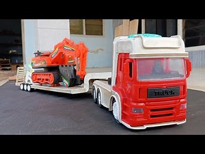 modifikasi truk mainan menjadi truk trailer