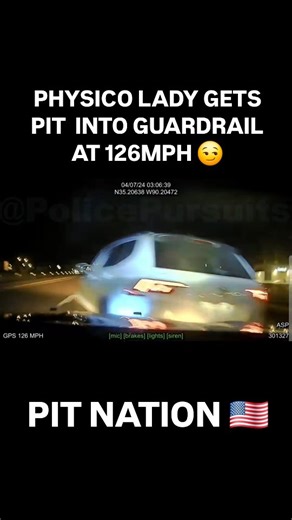 Pit Nation | Arkansas State Trooper Chases Crazy Lady Driving like an Idiot - Trooper had enough and PIT Her into Guardrail at 126MPH Disabling the... | Instagram