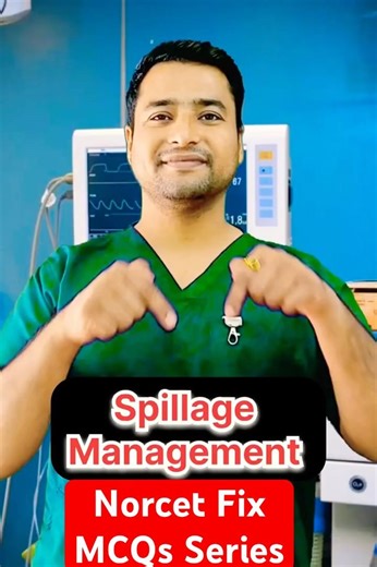Spillage Management in Hospital | Blood & Chemical Spill | NORCET Nursing Officer Exam