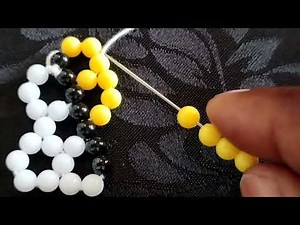 "How to Do the Netting Stitch | Beadwork Tutorial by Nela Kahle Art and Crafts
