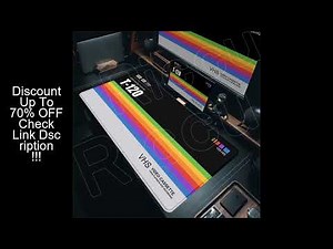 Computer Mousepad Non-slip Gamer Table Pad Retro VHS Style Mouse Pad Keyboard Mice Accessories HD Pr