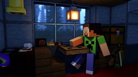 Minecraft Steve Live Wallpaper