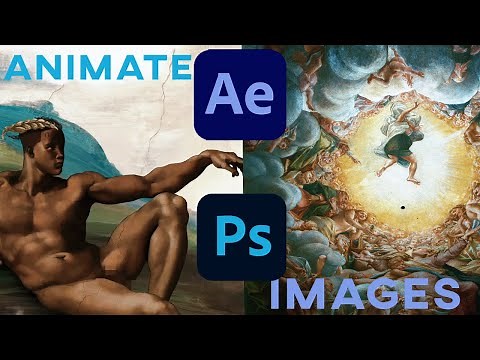 Create ANIMATED MASTERPIECE Visualizers ! Adobe Photoshop to After Effects Workflow !
