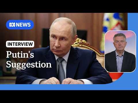Scepticism over Vladimir Putin's suggestion Ukraine war 'coming to an end' | ABC NEWS