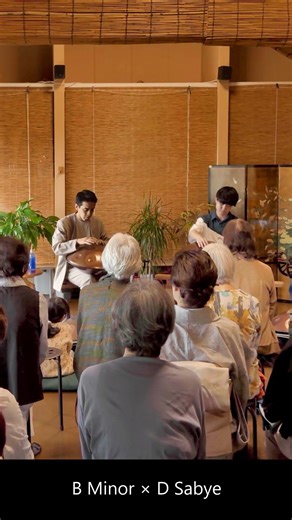 スケールによって雰囲気が変わるのがハンドパンの良いところ。