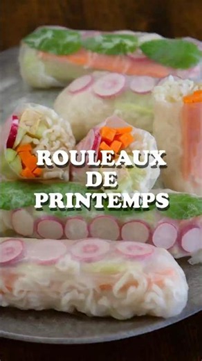 Cuisiner des rouleaux de printemps en 5min