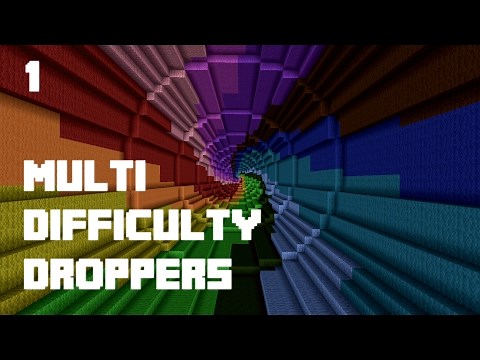 Multi Difficulty Droppers - Minecraft Dropper Map - 1