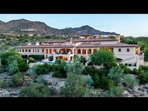 $8,500,000! Magnificent Mediterranean Mansion in Scottsdale with huge entertainment spaces