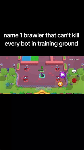 Brawlers That Can't Defeat Bots in Training Ground