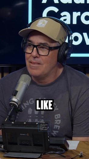 👀‼️ Chris Hansen laid into the “overdramatized” portrayal in the Adam Carolla podcast’s discussion of the “primetime” biopic. 🎥: Instagram/@theadamcarollashow