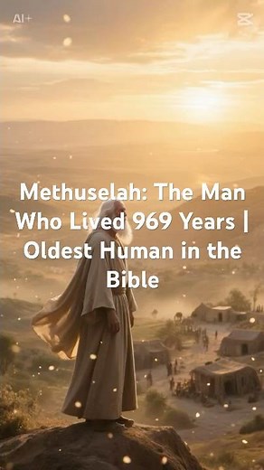 Methuselah: The Man Who Lived 969 Years | Oldest Human in the Bible