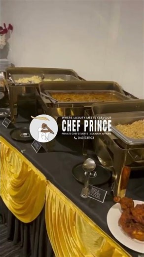 Premium Catering Experience by Chef Prince | Elegant Food Presentation & Gourmet Dining #chefprince