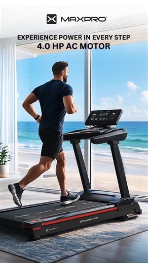 𝐏𝐨𝐰𝐞𝐫 𝐮𝐩 𝐲𝐨𝐮𝐫 𝐫𝐮𝐧 𝐰𝐢𝐭𝐡 𝐭𝐡𝐞 𝐌𝐀𝐗𝐏𝐑𝐎 𝐌𝐏𝟕𝟏𝟏! 𝐅𝐞𝐞𝐥 𝐭𝐡𝐞 𝐬𝐭𝐫𝐞𝐧𝐠𝐭𝐡 𝐨𝐟 𝐚 𝟒.𝟎 𝐇𝐏 𝐀𝐂 𝐦𝐨𝐭𝐨𝐫 𝐛𝐮𝐢𝐥𝐭 𝐟𝐨𝐫 𝐬𝐞𝐫𝐢𝐨𝐮𝐬 𝐩𝐞𝐫𝐟𝐨𝐫𝐦𝐚𝐧𝐜𝐞 Smash your fitness goals right at home! 💪 🛍️ Available only on @mxprofitness @Amazon & @Flipkart – Grab yours now! 📞 Contact Us : 91 95009 74517 🌐 Website : https://www.maxprofitness.in/products/mp711-treadmill #Maxpro #MaxProTreadmill #MAXPROMP711 #HomeGymGoals #MaxProFitness #gymtreadmill #Cardio