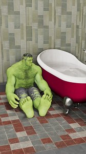 Hulk Trying to Take Bath | Marvel Animation #shortsreels #viralreelsシ #viralreelsfb #trendingreelsvideo #shortsvideos #reel #gaming #trend #viral #trending #gta5 #gtav | Only Facts Lover