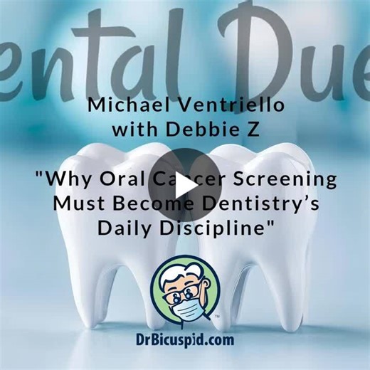 #oralcancer #mouthcancer #earlydetection #screeningsaveslives | Michael Ventriello