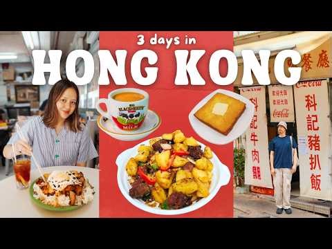 3 Days in Hong Kong Vlog 🇭🇰 Best Food, Cafes, Shopping & Boutique Hotel | Travel Guide 2026