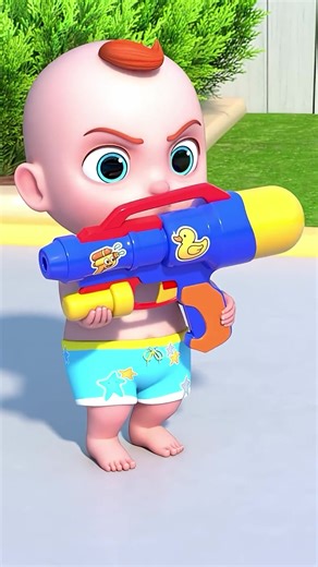 Learn About Opposites 🔫 #kidssong #kidscartoon #tinytunestv #nurseryrhymes #kidstiktok