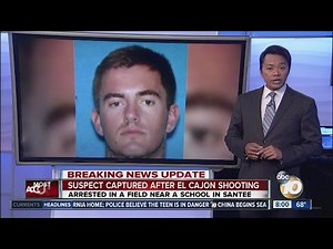 Suspect captured after El Cajon shooting