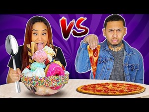 FAT VS SKINNY FOOD CHALLENGE!