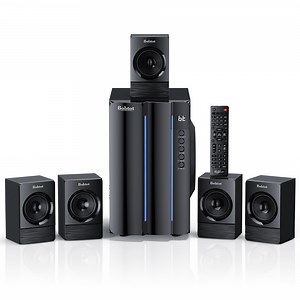 Surround Sound Systems Home Theater System - 800 Watts Peak Power 6.5" Subwoofer 5.1/2.1 Wired Stereo Speakers