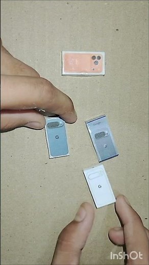 miniature Google pixel 10 phone 📱 unboxing