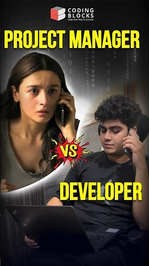 Project Manager vs Developer | Who else can relate! #code #codingblocks #corporate