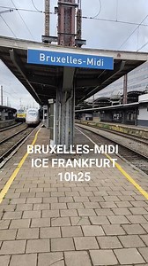 🔴 Bruxelles-Midi | Le train ICE à destination de Frankfurt. Vidéo : Ilyass Alba © #db #ice #sncb #nmbs #infrabel #railway #train #trainlovers #trein #belgium #spotter #trainstation #trainmanager #traindriver #lovejob #travelbytrain #livemyjob #chemindefer #cheminots #railway #architecture #voyageentrain #mobility #belgianrail #internationaltrain #locomotive #trainlover #ferroviaire | Ilyass Alba