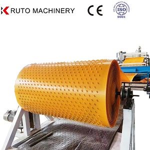 [Hot Item] HDPE LDPE V-Shaped Embedment Anchors Liners Board PE Concrete Pprotective Liners CPL Making Equipment Production Extrusion Line Machine