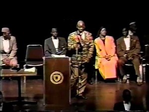 Khallid Abdul Muhammad speaks at Kent State Univers