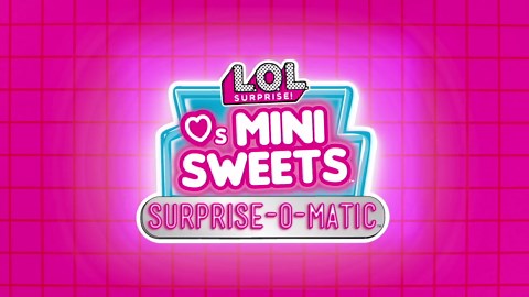 LOL Surprise Loves Mini Sweets Surprise-O-Matic™ Dolls with 9 Surprises, Candy Theme, Accessories, Collectible Doll, Vending Machine Packaging