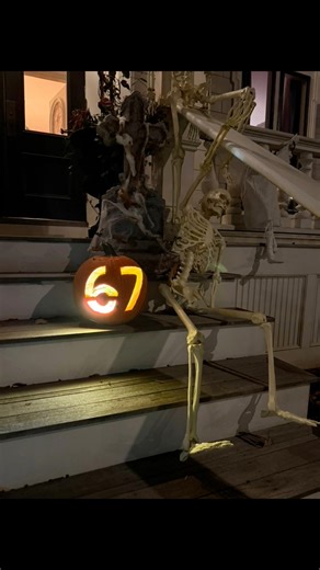 46 reactions · 5 comments | Halloween funnies! Jessica Lasky Su’s “6-7!” pumpkin was a “smashing” hit with the kids… plus, here I am doing my usual Halloween greeting prank with the trick or treaters… and lastly, extra points to anyone who can guess who I’m dressed up as (at the end of the reel)??? [hint: I’m a character from a 1980s movie] | Mark Su | Facebook